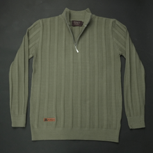 Pulover pentru bărbați - Imperial - Kaki-SlimFIT