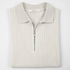 Tricou pentru bărbați - ANTIOCH - Riviera KNIT - Ocru