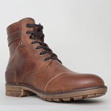 Ghete piele naturală - Vintage Army - Maro Vintage