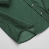 Cămașă din raiat fin - ZENMAN RoyalTOUCH™ - Corduroy EDITION - Verde Smarald