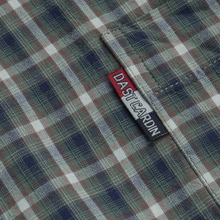 Cămașă pentru bărbați - Brescia - Verde cu bleumarin și cărămiziu