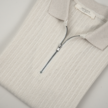 Tricou pentru bărbați - ANTIOCH - Riviera KNIT - Ocru