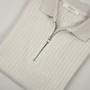 Tricou pentru bărbați - ANTIOCH - Riviera KNIT - Ocru