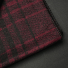 Eșarfă elegantă - Infinity - Roșu cu negru