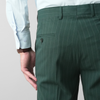 Costum bărbătesc - Sartoria - Bellagio STRIPE - Verde Smarald