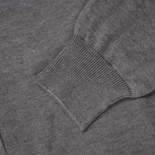 Pulover bărbătesc Premium Zip-UP - Bej închis