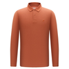 Tricou cu mânecă lungă pentru bărbați - Ares - Urban POLO - Cărămiziu