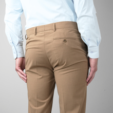 Pantaloni eleganți Confex - Royal Cut - Cafea cu lapte