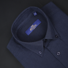 Cămașă Confex din in - Premium DeLuxe - Bleumarin
