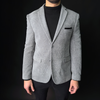 Sacou Ares - Royal Velvet - Gri deschis