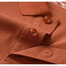 Tricou cu mânecă lungă pentru bărbați - Ares - Urban POLO - Cărămiziu