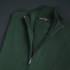 Pulover bărbătesc Premium Zip-UP - Verde crud