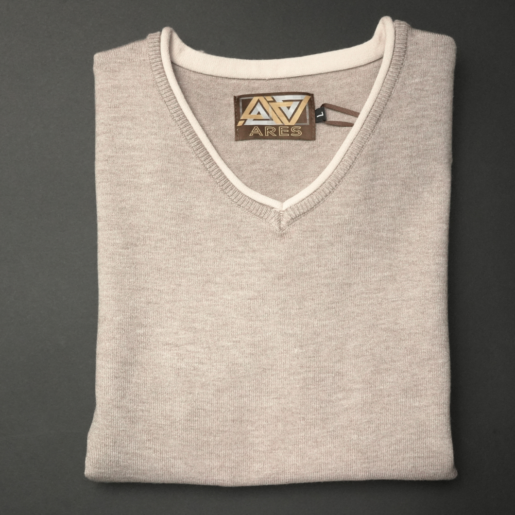 Pulover pentru bărbați - Armando - Bej