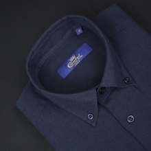 Cămașă Confex din in - Premium DeLuxe - Bleumarin