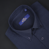Cămașă Confex din in - Premium DeLuxe - Bleumarin