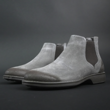 Ghete piele naturală - Burton - Gri Velur