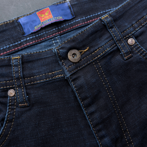 Blugi pentru bărbați - Ares - Comfort-fit - Bleumarin