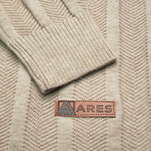 Pulover pentru bărbați - Imperial - Bej-SlimFIT