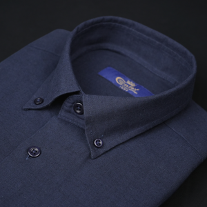 Cămașă Confex din in - Premium DeLuxe - Bleumarin