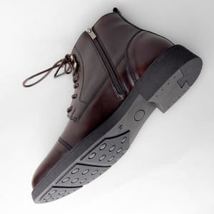 Ghete vintage din piele naturală - Gary - Maro Millenium