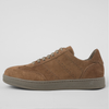 Pantofi bărbătești din piele - Baxter - Maro Cognac Velur