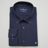 Cămașă Porto Lucciano - AMALFI AirTexture™ - Bleumarin Midnight