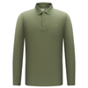 Tricou cu mânecă lungă pentru bărbați - Ares - Urban POLO - Kaki