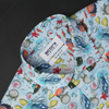 Cămașă Score - Super-Slim - Forme abstracte - Multicolor - M5