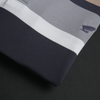 Tricou cu mânecă lungă pentru bărbați - Ares - Urban STRIPE - Bleumarin cu gri