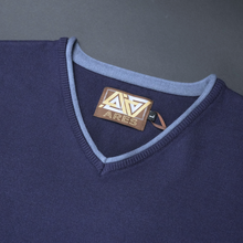 Pulover pentru bărbați - Armando - Bleumarin