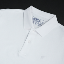 Tricou Polo pentru bărbați - ARES - Heritage+ - Alb