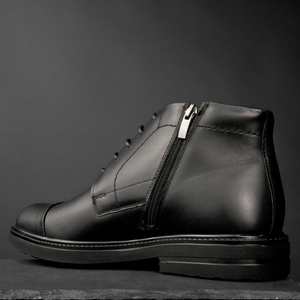 Ghete piele naturală - Voievod - Negru