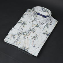 Cămașă Confex din in - BRACCIANO - Model floral - M3