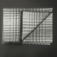 Eșarfă elegantă - Infinity - Gri deschis cu gri închis