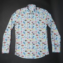 Cămașă Score - Super-Slim - Forme abstracte - Multicolor - M5