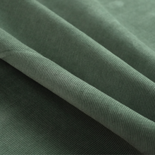 Cămașă din raiat fin - ZENMAN RoyalTOUCH™ - Corduroy EDITION - Verde Salvie