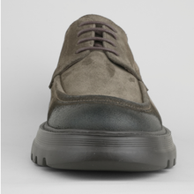 Pantofi bărbătești din piele - ZENMAN UltraLIGHT - Taupe închis