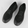 Pantofi bărbătești din piele - ZENMAN UltraLIGHT - Negru Velur