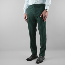 Costum bărbătesc - Sartoria - Bellagio STRIPE - Verde Smarald