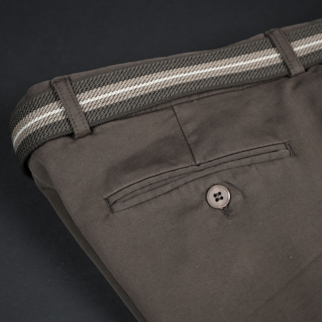Pantaloni casual bărbați Confex - Maro