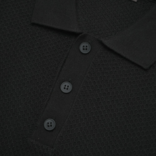 Tricou pentru bărbați - C. Baybars - ARISTOCRAT Waffle - Negru