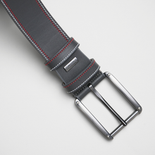 Curea casual din piele naturală - Proartimar - 40 mm - Gri
