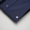 Cămașă Porto Lucciano - AMALFI AirTexture™ - Bleumarin Midnight