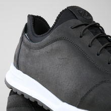 Pantofi bărbătești din piele - ASTRO - Wax EFFECT - Negru