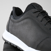 Pantofi bărbătești din piele - ASTRO - Wax EFFECT - Negru