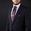 Sacou bărbați Confex - Royal - Mov Karo