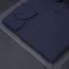 Cămașă Confex din in - Premium DeLuxe - Bleumarin