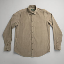 Cămașă din raiat fin - ZENMAN RoyalTOUCH™ - Corduroy EDITION - Taupe Nobil