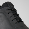 Pantofi bărbătești din piele - ASTRO - Wax EFFECT - Negru