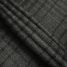 Eșarfă elegantă - Infinity - Gri închis cu negru